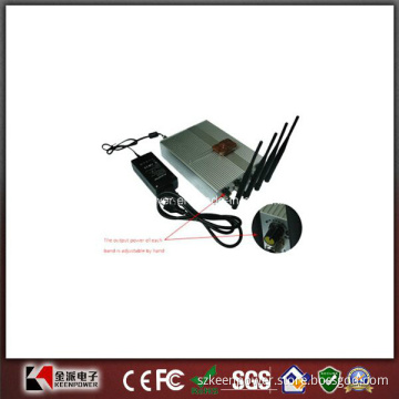 Adjustable Phone Jammer with Remote Control - 60 Meters